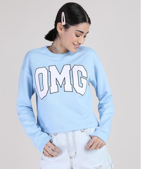 Blusao-de-Moletom-Feminino--OMG--Decote-Redondo-Azul-Claro-9943305-Azul_Claro_1