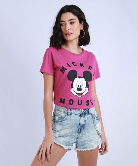 Blusa-Feminina-Mickey-Mouse-Manga-Curta-Decote-Redondo-Roxa-9640398-Roxo_1