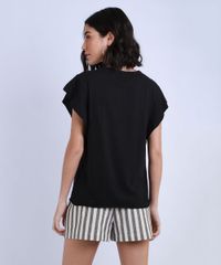 Blusa-Feminina--Black-Is-My-Happy-Color--com-Babado-na-Manga-Decote-Redondo-Preta-9948727-Preto_2