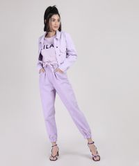 Calca-de-Sarja-Feminina-Baggy-Jogger-Cintura-Super-Alta-Lilas-9950639-Lilas_6