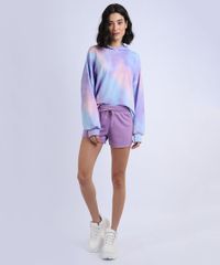 Short-de-Moletom-Feminino-Basico-Running-com-Recorte-Cintura-Alta-Lilas-9950161-Lilas_3