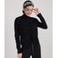 Cardigan-de-Trico-Feminino-Canelado-com-Perolas-Decote-Redondo-Preto-9942029-Preto_1