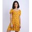 Vestido-Feminino-Curto-Estampado-Floral-Manga-Bufante-Mostarda-9953056-Mostarda_1