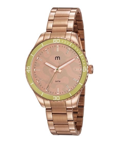 Kit-de-Relogio-Analogico-Mondaine-Militar-Feminino---Pulseira---32030LPMGRE1K-Rose-9693306-Rose_1