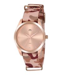 Kit-de-Relogio-Analogico-Mondaine-Militar-Feminino---Pulseira---32031LPMGRJ1K-Rose-9693312-Rose_1