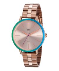 Kit-de-Relogio-Analogico-Mondaine-Summer-Breeze-Feminino---Pulseira---53988LPMGRE1K-Rose-9693342-Rose_1