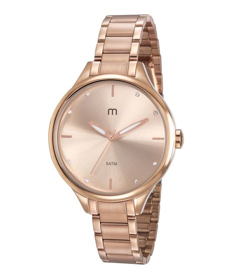 Kit-de-Relogio-Analogico-Mondaine-Natural-Feminino---Pulseira---53952LPMGRE1K-Rose-9698558-Rose_1