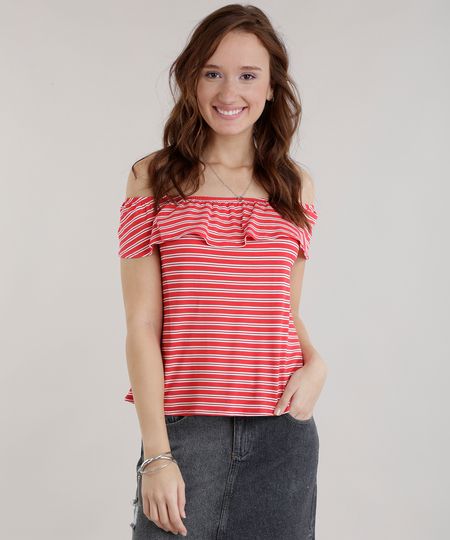 Blusa-Ombro-a-Ombro-Listrada-Vermelho-8705014-Vermelho_1 Blusa-Ombro-a-Ombro-Listrada-Vermelho-8705014-Vermelho_1