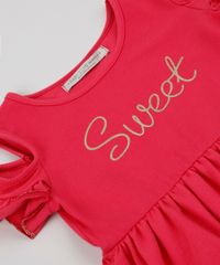 Vestido-Infantil-Lhamas-Manga-Curta-Pink-9942847-Pink_4