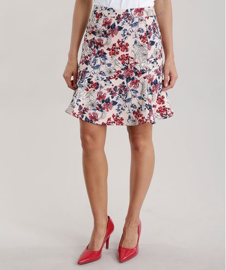 Saia-Evase-Estampada-Floral-Rose-8588083-Rose_1