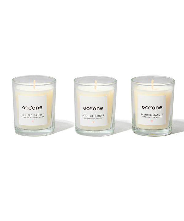 Kit Velas Perfumadas Oceane - 3 Unidades Único Único