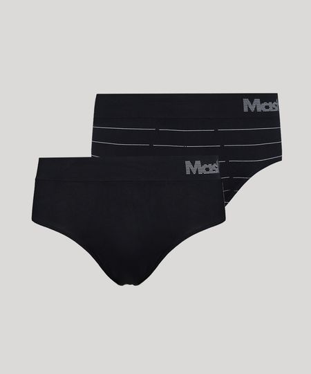 Kit-de-2-Cuecas-Mash-Masculinas-Slip-Listrada-Preta-9957487-Preto_1