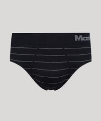 Kit-de-2-Cuecas-Mash-Masculinas-Slip-Listrada-Preta-9957487-Preto_2