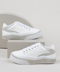 Tenis-Feminino-Oneself-Jogging-Esportivo-Flatform-Branco-9955260-Branco_1