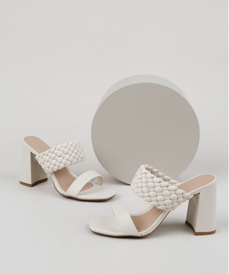 Tamanco-Feminino-Oneself-Salto-Grosso-Alto-Bege-9955339-Bege_1