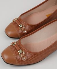 Sapatilha-Feminina-Moleca-Bico-Quadrado-Texturizada-Cobra-Caramelo-9947195-Caramelo_3