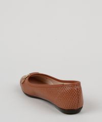 Sapatilha-Feminina-Moleca-Bico-Quadrado-Texturizada-Cobra-Caramelo-9947195-Caramelo_4