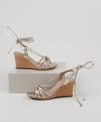 Sandalia-Feminina-Oneself-Anabela-Media-com-Amarracao-Metalizada-Dourado-9955365-Dourado_1