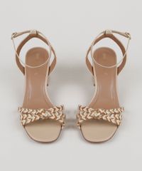 Sandalia-Feminina-Oneself-Salto-Grosso-Medio-Bico-Quadrado-Bege-9955371-Bege_5
