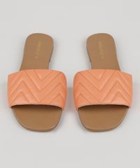 Rasteirinha-Feminina-Oneself-com-Matelasse-Laranja-9955378-Laranja_5