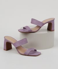 Tamanco-Feminino-Oneself-Salto-Medio-Bico-Quadrado-com-Tiras-em-Suede-Lilas-9956948-Lilas_1