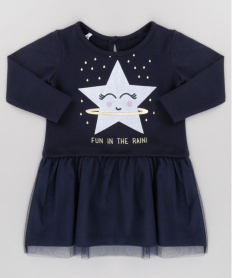 Vestido-Estrela-com-Tule-Azul-Marinho-8683828-Azul_Marinho_1