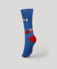 Meia-Masculina-Cano-Alto-Divertida-Os-Simpsons-Duff-Beer-Azul-9468292-Azul_3