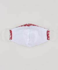 Mascara-de-Tecido-Reutilizavel-para-Protecao-Individual-Infantil-Estampado-de-Floral-Vermelha-9952506-Vermelho_2