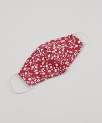 Mascara-de-Tecido-Reutilizavel-para-Protecao-Individual-Infantil-Estampado-de-Floral-Vermelha-9952506-Vermelho_3