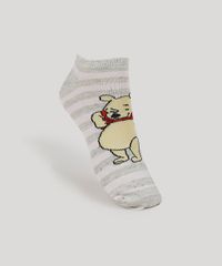 Kit-de-2-Meias-Femininas-Pooh-Cano-Baixo-Cinza-Mescla-9955195-Cinza_Mescla_2