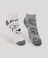 Kit-de-2-Meias-Femininas-Pooh-Cano-Medio-Rosa-9955196-Rosa_1