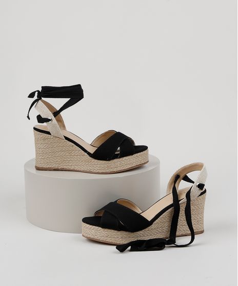 Sandalia-Feminina-Oneself-Plataforma-com-Tiras-Cruzadas-Preta-9955369-Preto_1