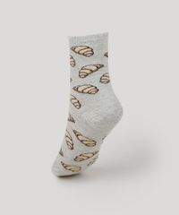Meia-Feminina-Cano-Alto-Estampada-de-Croissant-Cinza-Mescla-9958069-Cinza_Mescla_2