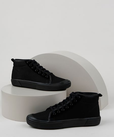 Tenis-Masculino-Oneself-Cano-Alto-Preto-9951935-Preto_1 Tenis-Masculino-Oneself-Cano-Alto-Preto-9951935-Preto_1