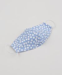 Mascara-de-Tecido-Reutilizavel-para-Protecao-Individual-Infantil-Estampado-de-Poa-Azul-9952493-Azul_3