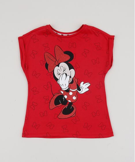 blusa da minnie c&a
