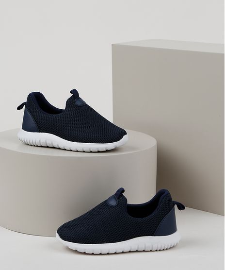 Tenis-Infantil-Sonho-de-Crianca-Knit-Calce-Facil-com-Recortes-Azul-Marinho-9955526-Azul_Marinho_1
