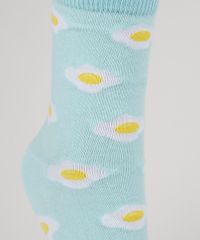 Meia-Feminina-Cano-Alto-Estampada-de-Ovos-Fritos-Azul-Claro-9958063-Azul_Claro_3