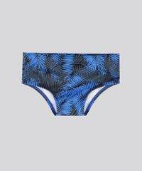 Sunga-Estampada-de-Folhagens-com-Protecao-UV-Azul-8677016-Azul_1