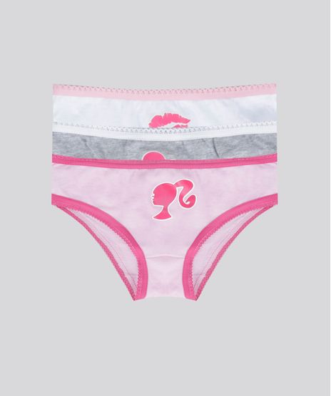 Kit-de-3-Calcinhas-Barbie-Multicor-8690914-Multicor_1