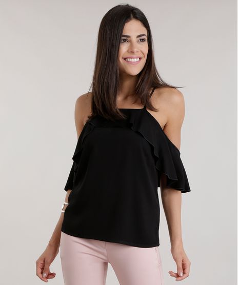 Blusa-Open-Shoulder-com-Babado-Preta-8699527-Preto_1