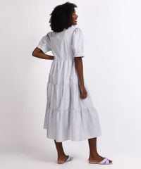 Vestido-Feminino-Mindset-Midi-Estampado-Xadrez-Vichy-com-Recortes-Manga-Bufante-Cinza-9958203-Cinza_3