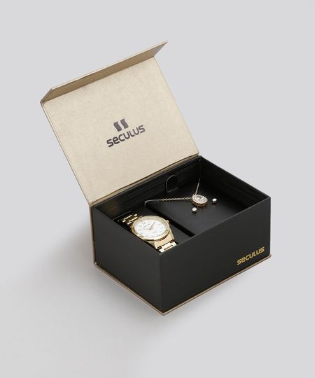 Kit-de-Relogio-Analogico-Seculus-Feminino---Colar---Brinco---20404LPSVDA1K-Dourado-8755475-Dourado_1 Kit-de-Relogio-Analogico-Seculus-Feminino---Colar---Brinco---20404LPSVDA1K-Dourado-8755475-Dourado_1