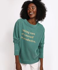 Blusao-de-Moletom-Feminino-Mindset--Taking-Care--Decote-Redondo-Verde-9953726-Verde_1