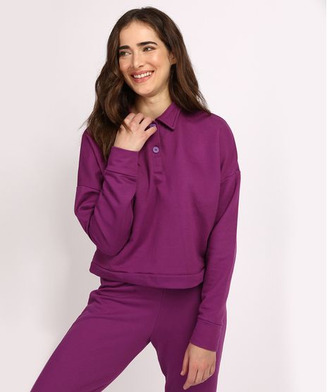 Blusao-de-Moletom-Feminino-Mindset-Oversized-Gola-Polo-Roxa-9955115-Roxo_1