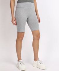 Bermuda-Feminina-Mindset-Ciclista-Cintura-Super-Alta-Cinza-Mescla-Claro-9953128-Cinza_Mescla_Claro_1