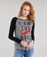 Blusa-com-Recorte--I-Am-The-Girl-Boss--Cinza-Mescla-8691909-Cinza_Mescla_1