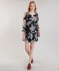 Vestido-Open-Shoulder-Estampada-Floral-com-Lurex-Preto-8593636-Preto_3