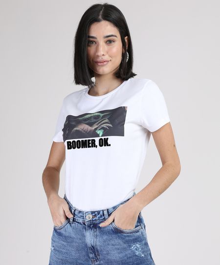 Blusa-Feminina--Baby-Yoda--Manga-Curta-Decote-Redondo-Branca-9947855-Branco_1