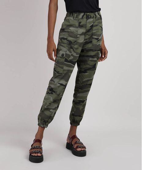 Calca-Feminina-Jogger-Cargo-Cintura-Alta-Estampada-Camuflada-Verde-militar-9946817-Verde_Militara_1